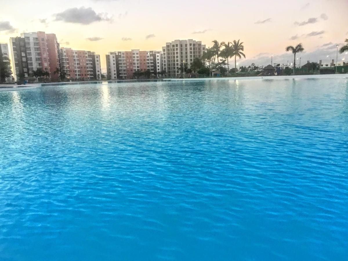 Escape Al Caribe Con Una Vista Impresionante En Pilarita'S Dream Lagoons Cancún Exterior foto
