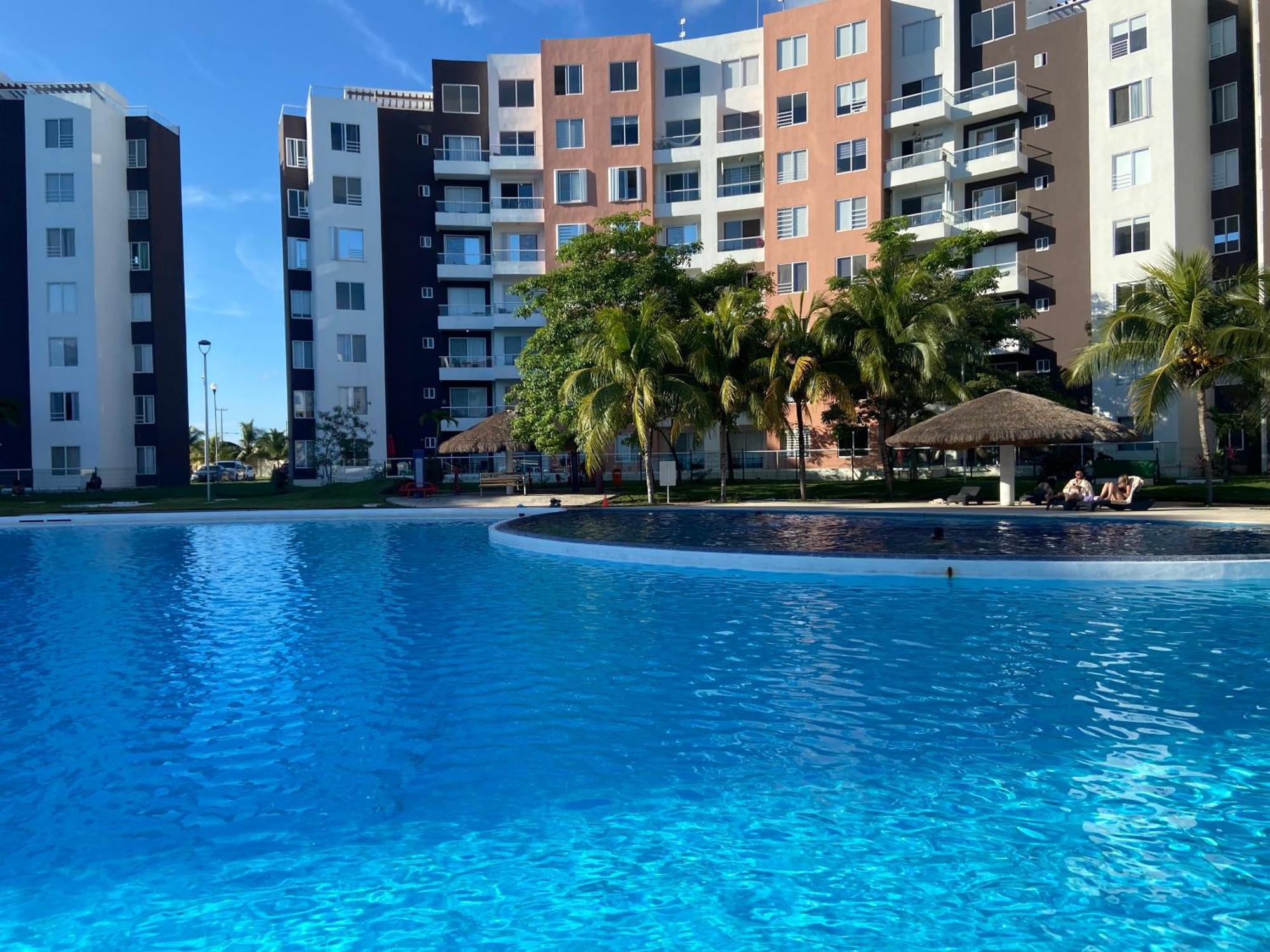 Escape Al Caribe Con Una Vista Impresionante En Pilarita'S Dream Lagoons Cancún Exterior foto